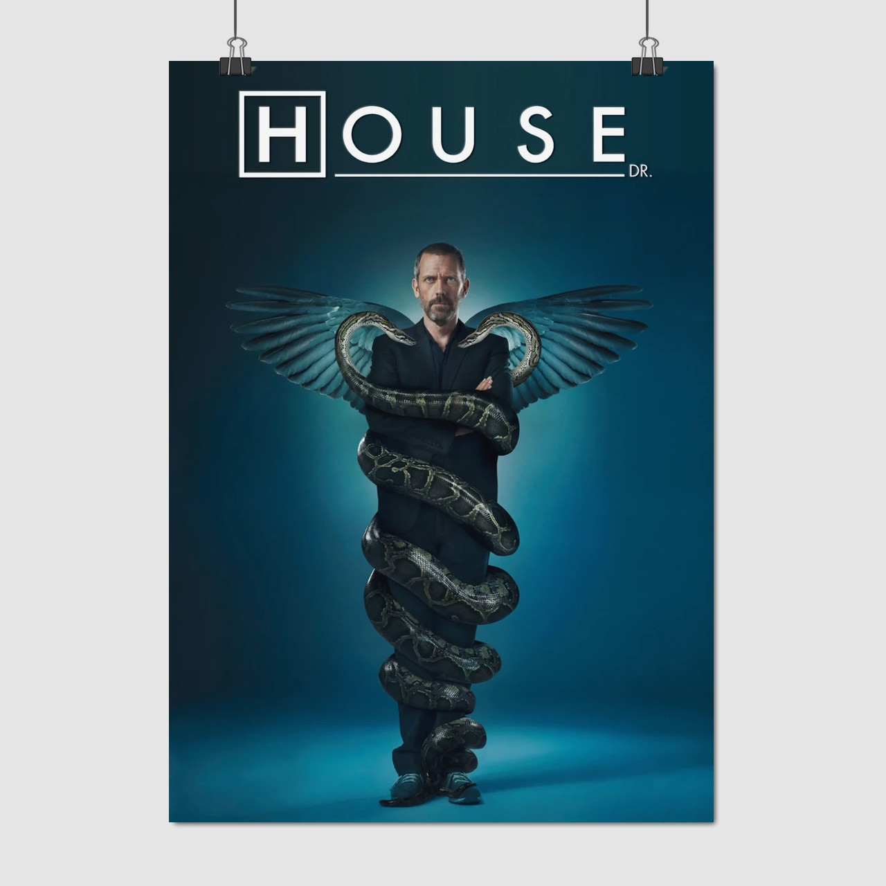 Плакат "Доктор Хаус, House, M.D", 60×43см