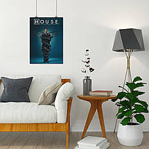 Плакат "Доктор Хаус, House, M.D", 60×43см, фото 4