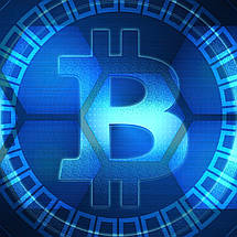 Плакат "Біткоїн, криптовалюта, Cryptocurrency", 36×60см, фото 2