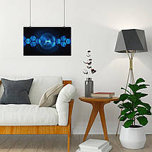 Плакат "Біткоїн, криптовалюта, Cryptocurrency", 36×60см, фото 4