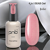 4 in 1 BIAB Gel PNB, 17 мл - Jolie