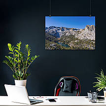 Плакат "Озеро серед гір та лісу", 40×60см, фото 3