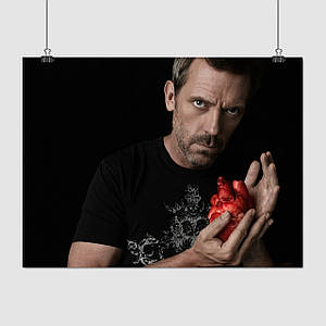 Плакат "Доктор Хаус, House, M.D", 45×60см
