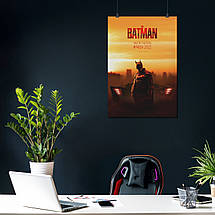 Плакат "Бетмен, Роберт Паттінсон, Batman (2022)", 60×41см, фото 4