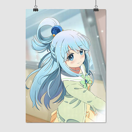 Плакат "Коносуба, Мегумін, KonoSuba, Megumin", 60×43см, фото 1