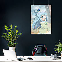 Плакат "Коносуба, Мегумін, KonoSuba, Megumin", 60×43см, фото 4