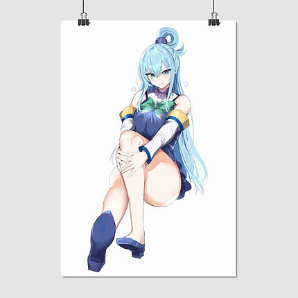 Плакат "Коносуба, Мегумін, KonoSuba, Megumin", 60×43см, фото 1