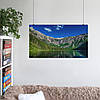 Плакат "Гладь води серед крутих гір", 34×60см, фото 6