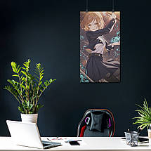 Плакат "Магічна Битва, Нобара Кугісакі, Jujutsu Kaisen, Sorsery Fight", 60×34см, фото 4