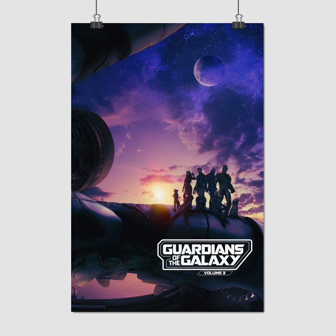 Плакат "Вартові Галактики 3, Guardians of the Galaxy 3", 60×40см