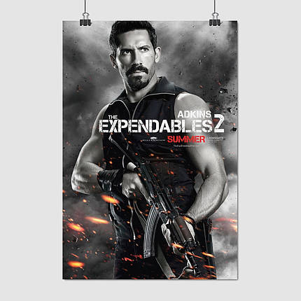 Плакат "Нестримні 2, Скотт Едкінс, The Expendables 2 (2012)", 60×41см, фото 1