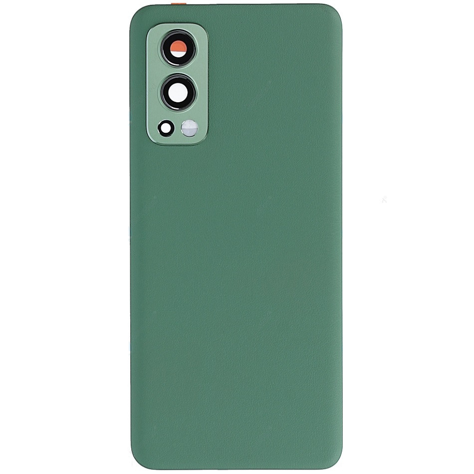 Задня кришка OnePlus Nord 2 5G зелена, Green Wood, оригінал PRC + скло камери, фото 1