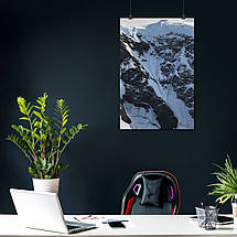 Плакат "Сніг на крутих скелях", 60×40см, фото 3