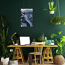 Плакат "Сніг на крутих скелях", 60×40см, фото 5