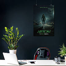 Плакат "Стріла, Стівен Амелл, Arrow", 60×40см, фото 4