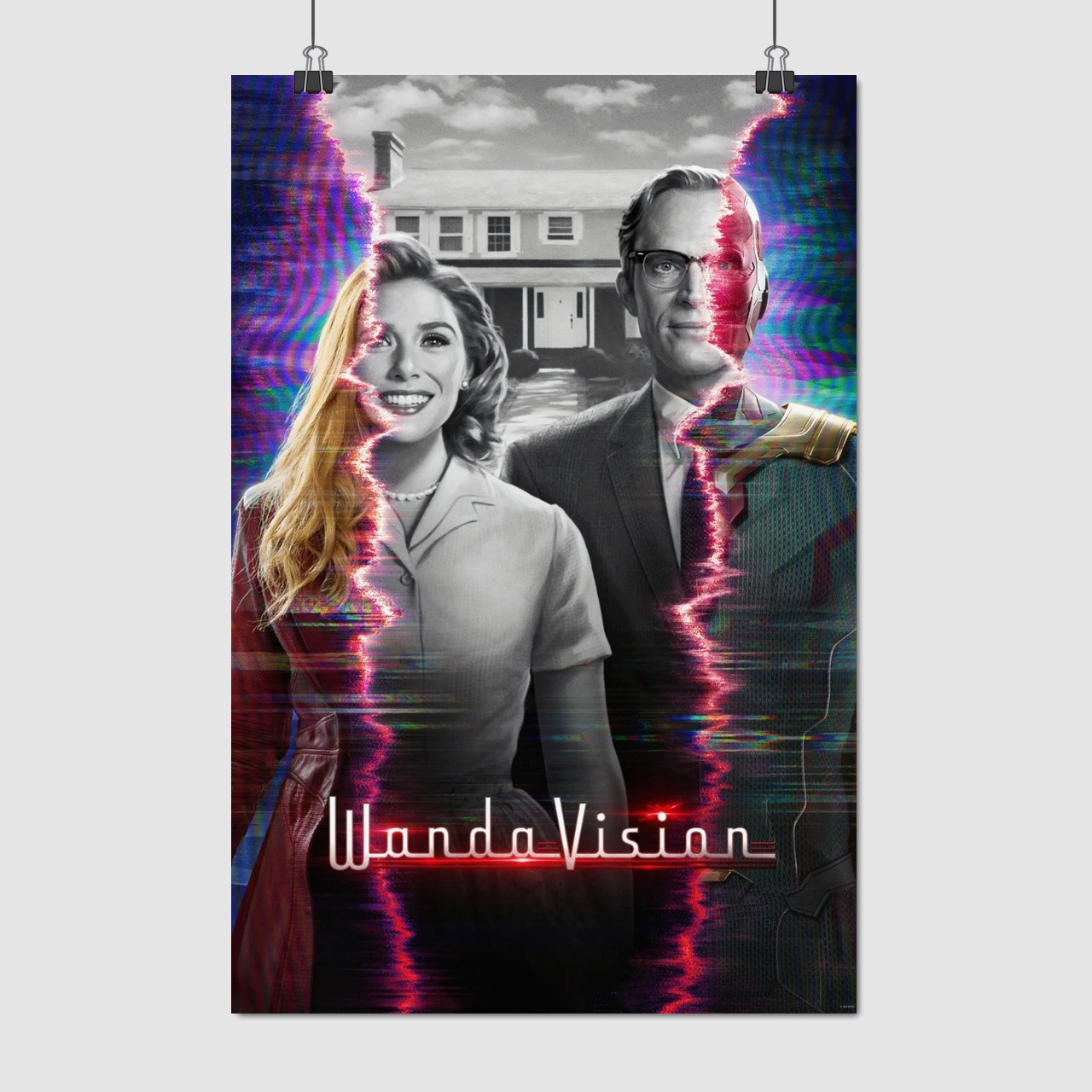 Плакат "ВандаВіжен, WandaVision (2021)", 60×40см