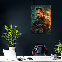 Плакат "Фантастичні звірі, Альбус Дамблдор, Fantastic Beasts, Albus Dumbledore", 60×41см, фото 4