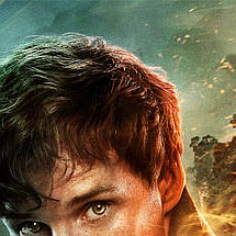 Плакат "Фантастичні звірі, Ньют Скамандер, Fantastic Beasts, Newt Scamander", 60×41см, фото 3