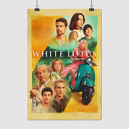 Плакат "Білий лотос, серіал, The White Lotus", 60×40см, фото 1