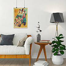 Плакат "Білий лотос, серіал, The White Lotus", 60×40см, фото 4