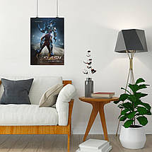 Плакат "Флеш та Савітар, Flash, Savitar", 60×43см, фото 5