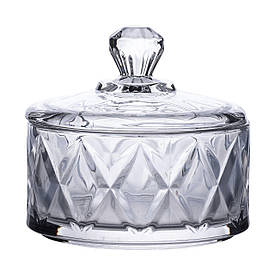 Цукерниця з кришкою Ø 10 скляна