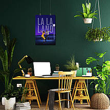 Плакат "Ла-Ла Ленд, Раян Ґослінґ, La La Land (2016), Gosling", 60×40см, фото 5