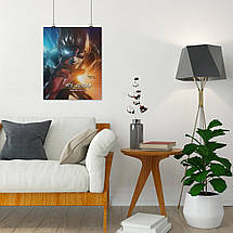Плакат "Флеш, Flash", 60×48см, фото 5