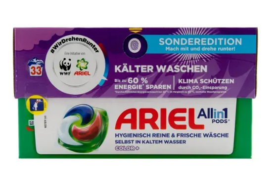 Капсули для прання Ariel COLOR 4 в 1 захист кольору поштучно 8700216277617