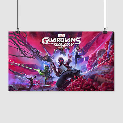 Плакат "Вартові Галактики, Guardians of the Galaxy", 34×60см, фото 1