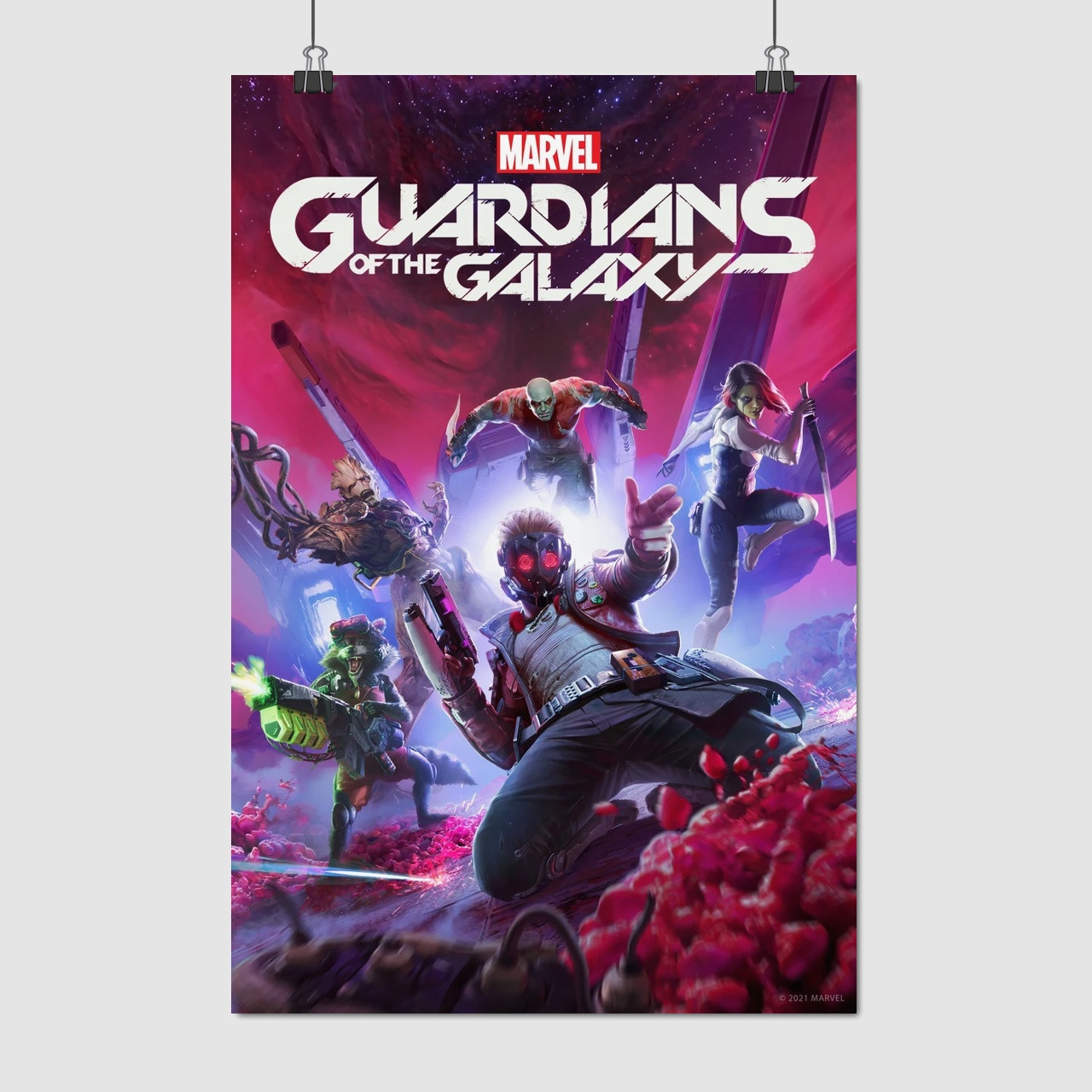 Плакат "Вартові Галактики, Guardians of the Galaxy", 60×40см