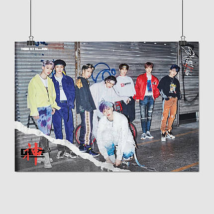 Плакат "Stray Kids, SKZ", 43×60см, фото 1