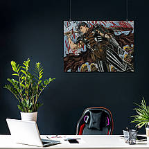 Плакат "Берсерк, Berserk", 43×60см, фото 4