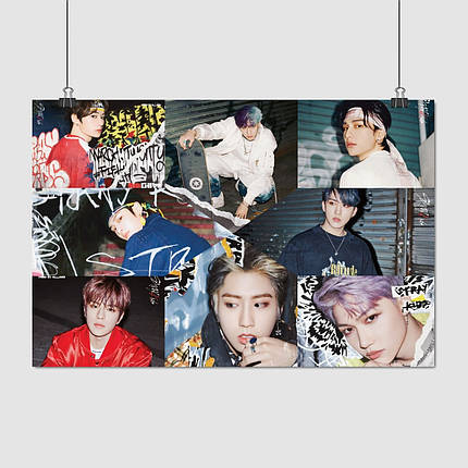 Плакат "Stray Kids, SKZ", 40×60см, фото 1