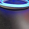 Неон Led 220V блакитний 1 метр (комплект з вилкою), фото 4