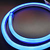 Неон Led 220V блакитний 1 метр (комплект з вилкою), фото 5