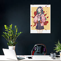 Плакат "Вбивця демонів, Demon Slayer: Kimetsu no Yaiba", 60×43см, фото 4