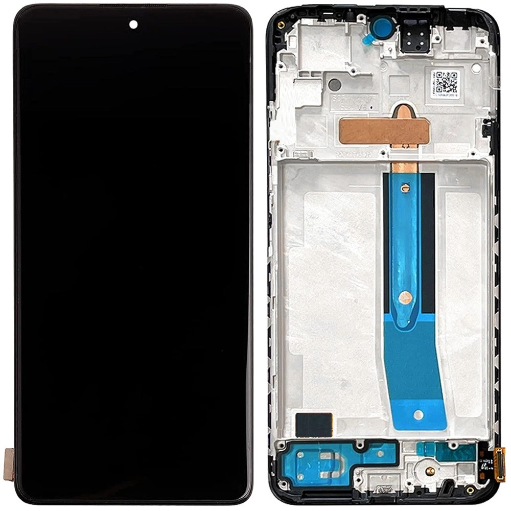 Дисплей Xiaomi Redmi Note 11S 4G /Poco M4 Pro 4G чорний, TFT, з рамкою, фото 1
