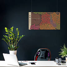 Плакат "Оверлорд, карта світу, Overlord, World Map", 33×60см, фото 4