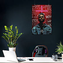 Плакат "The Weeknd", 60×40см, фото 3