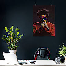 Плакат "The Weeknd", 60×43см, фото 4