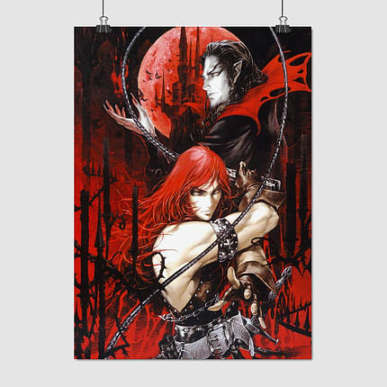 Плакат "Кастлванія, Castlevania", 60×43см, фото 1