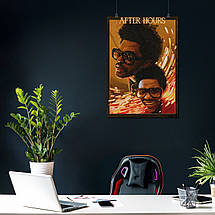 Плакат "The Weeknd", 60×43см, фото 3