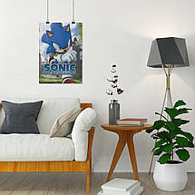 Плакат "Їжак Сонік, Sonic The Hedgehog (2006)", 60×43см, фото 4