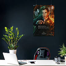 Плакат "Фантастичні звірі, Тесей Скамандер, Fantastic Beasts, Theseus Scamander", 60×41см, фото 4