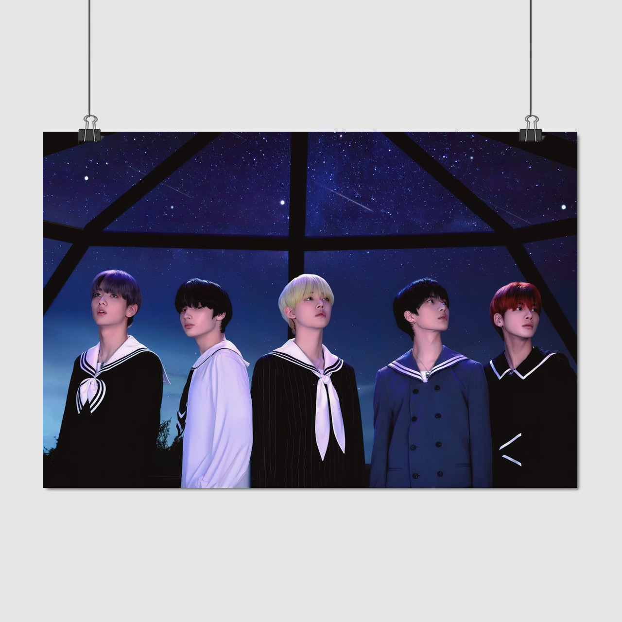 Плакат "TXT, Tomorrow X Together", 40×60см