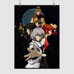 Плакат "Кастлванія, Castlevania", 60×43см