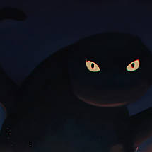 Плакат "Мем-кот ЪУЪ, котзилла, SCP", 60×42см, фото 2