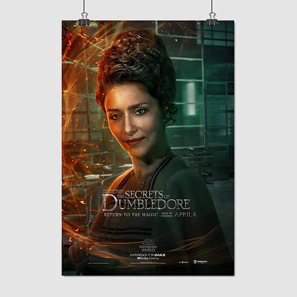 Плакат "Фантастичні звірі, Вісенсія Сантос, Fantastic Beasts, Vicência Santos", 60×41см, фото 1