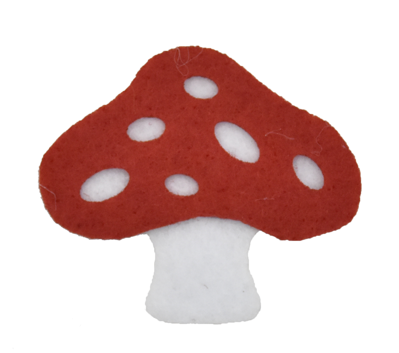 Фігурка з фетру Мухомор 4 см, фото 1